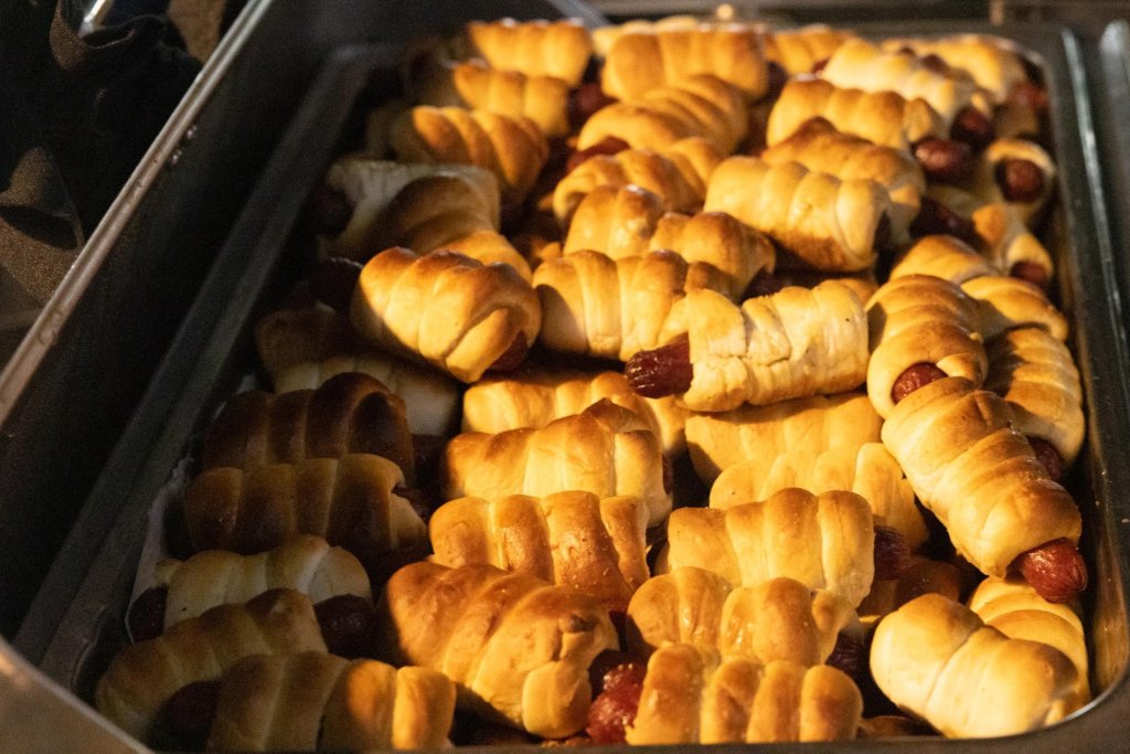 Special Events Gallery - pigs in a blanket in buffet