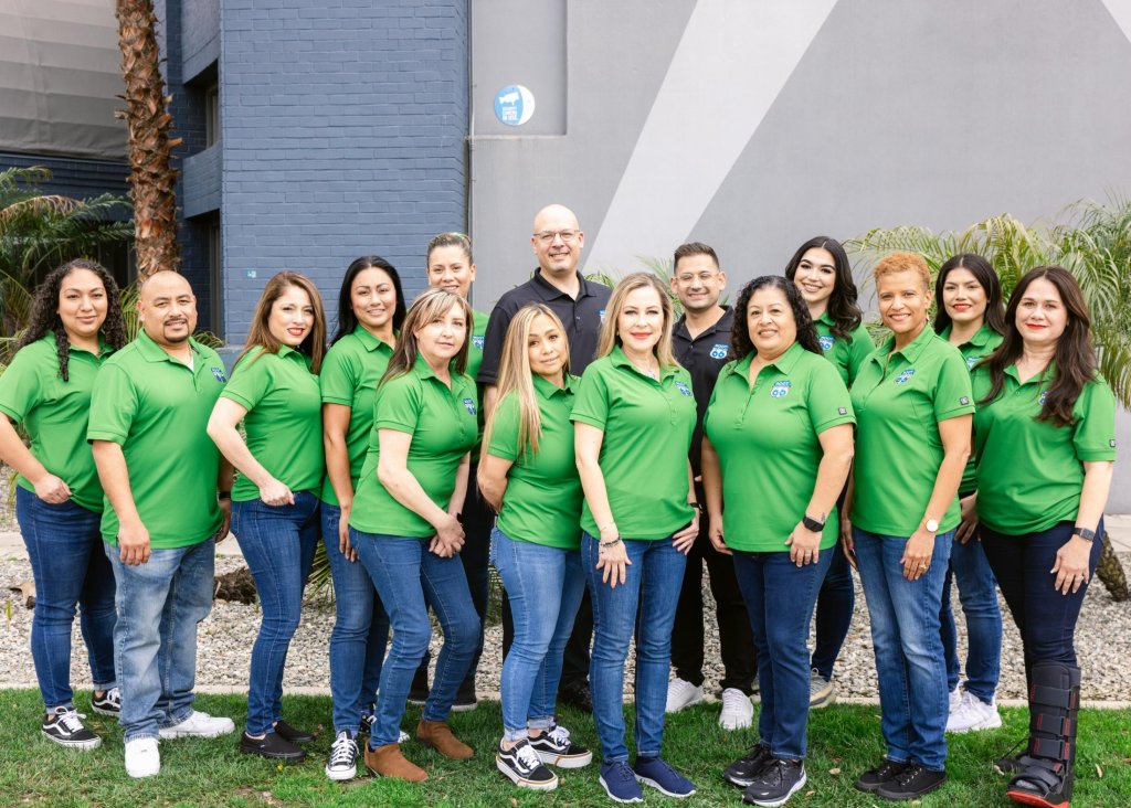 Special Events Gallery - full team photo in front of office